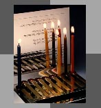 Matchbox Hanukah Lamp