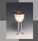 Pease wine goblet