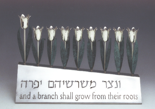 Tulips Menorah