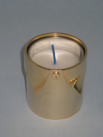 Yahrtzeit candle cover